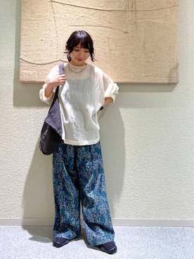 「アイテム（トートバッグ）」を使った、たなか☀︎さん（レディース・145cm）の夏コーディネート