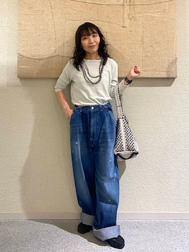 「アイテム（アクセサリー）」を使った、たなか☀︎さん（レディース・145cm）の夏コーディネート