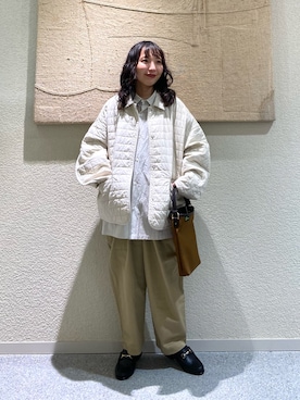 「かぐれ（カグレ）のアイテム」を使った、たなか☀︎さん（レディース・145cm）の冬コーディネート