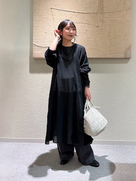 「かぐれ（カグレ）のアイテム（バッグ）」を使った、たなか☀︎さん（レディース・145cm）の春コーディネート