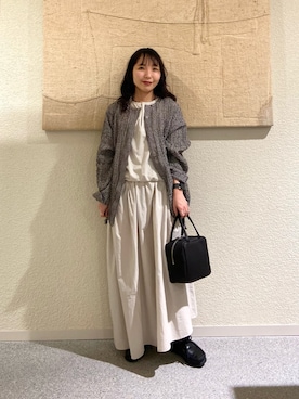 「かぐれ（カグレ）のアイテム」を使った、たなか☀︎さん（レディース・145cm）の春コーディネート