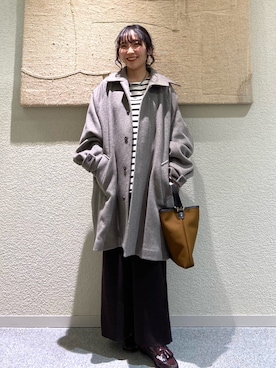 「アイテム（スカート）」を使った、たなか☀︎さん（レディース・145cm）の秋コーディネート