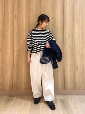 「かぐれ（カグレ）のdrogheria Crivellini　M.JANE VELVET（その他シューズ）」を使った、たなか☀︎さん（レディース・145cm）の秋コーディネート