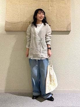 たなか☀︎さん（レディース・145cm）の春コーディネート