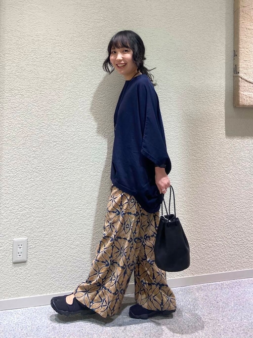 ワイドコクーンドルマンカットソー