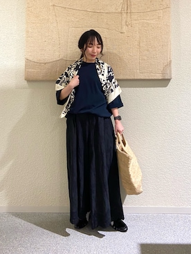 「かぐれ（カグレ）のアイテム」を使った、たなか☀︎さん（レディース・145cm）の春コーディネート