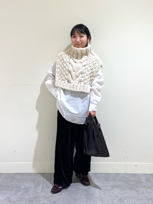 かぐれ ペルーショルダーニットウォーマー かぐれ ペルーショルダー