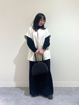 「アイテム（ベスト）」を使った、たなか☀︎さん（レディース・145cm）の冬コーディネート