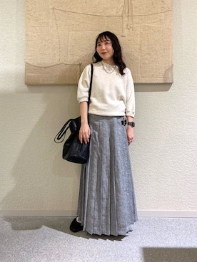 「帰省コーデ」｜たなか☀︎さん（レディース・145cm）の春コーディネート