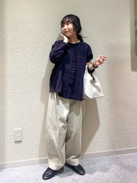 「アイテム（トップス）」を使った、たなか☀︎さん（レディース・145cm）の夏コーディネート
