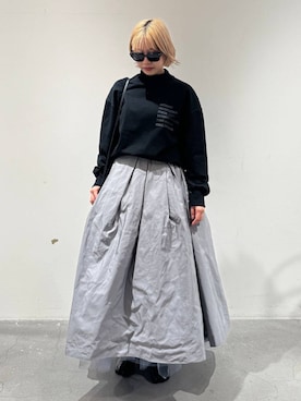 「アイテム（ダウンジャケット/コート）」を使った、AYUMIさん（レディース・159cm・20代）の秋コーディネート