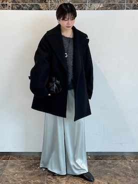 「Chaos（カオス）のアイテム」を使った、AYUMIさん（レディース・159cm）の秋コーディネート