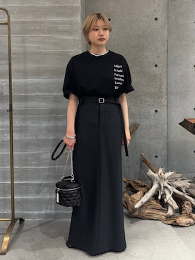 「アイテム（スカート）」を使った、AYUMIさん（レディース・158cm・20代）の春コーディネート