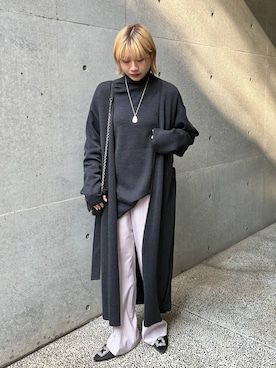 AYUMIさん（レディース・159cm）の冬コーディネート