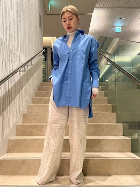 「アイテム（その他トップス）」を使った、AYUMIさん（レディース・158cm・20代）の夏コーディネート