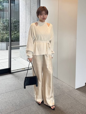 AYUMIさん（レディース・159cm）の冬コーディネート