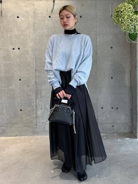 「アイテム（その他トップス）」を使った、AYUMIさん（レディース・158cm・20代）の秋コーディネート