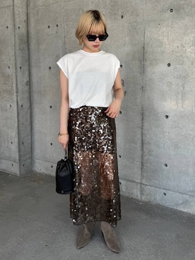 AYUMIさん（レディース・159cm）の夏コーディネート