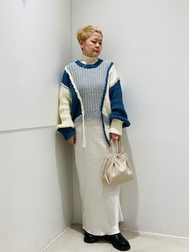 「SENSE OF PLACE by URBAN RESEARCH（センスオブプレイスバイアーバンリサーチ）のアイテム（Tシャツ/カットソー）」を使った、piさん（レディース・148cm）の秋コーディネート