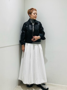 「クロップド丈」｜piさん（レディース・148cm）の秋コーディネート