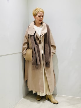 piさん（骨格ストレート・レディース・148cm）の冬コーディネート