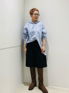 「SENSE OF PLACE by URBAN RESEARCH（センスオブプレイスバイアーバンリサーチ）のアイテム」を使った、piさん（レディース・148cm）の秋コーディネート