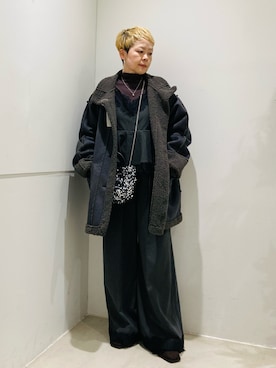 piさん（レディース・148cm）の冬コーディネート