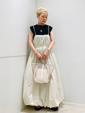 「センスオブプレイス」｜piさん（レディース・148cm）の夏コーディネート