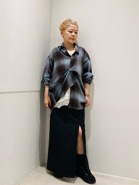 「センスオブプレイス」｜piさん（レディース・148cm）の春コーディネート