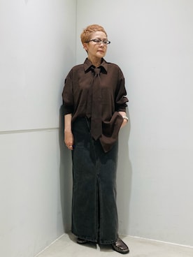 「ハンサムコーデ」｜piさん（レディース・148cm）の秋コーディネート