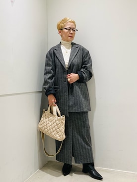 「アイテム（その他アウター）」を使った、piさん（レディース・148cm）の秋コーディネート