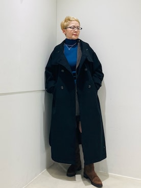 「アイテム（テーラードジャケット）」を使った、piさん（レディース・148cm）の秋コーディネート