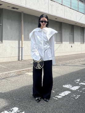 「アイテム（パンプス）」を使った、Hinariさん（レディース・161cm・20代）の冬コーディネート