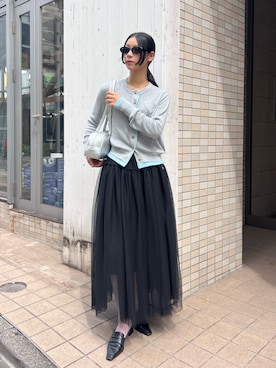 「アイテム（シューズ）」を使った、Hinariさん（レディース・161cm）の秋コーディネート