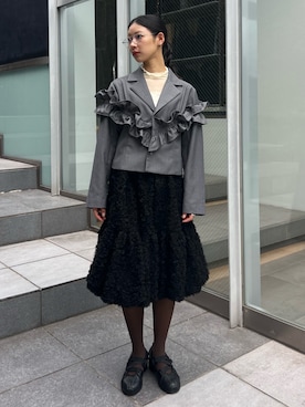 「アイテム（メガネ）」を使った、Hinariさん（レディース・161cm・20代）の秋コーディネート