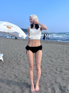 「アイテム（水着/着物・浴衣）」を使った、Hinariさん（レディース・161cm）の秋コーディネート