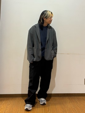 「アイテム（テーラードジャケット）」を使った、koyoさん（メンズ・168cm・10代）の冬コーディネート