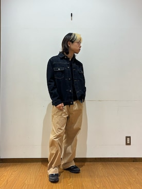 「アイテム（ニット/セーター）」を使った、koyoさん（メンズ・168cm・10代）の秋コーディネート