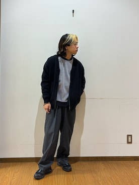 「アイテム（スウェット）」を使った、koyoさん（メンズ・168cm・10代）の秋コーディネート