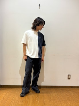 「アイテム（Tシャツ/カットソー）」を使った、koyoさん（メンズ・168cm・10代）の夏コーディネート