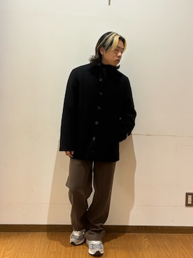 「アイテム（テーラードジャケット）」を使った、koyoさん（メンズ・168cm・10代）の冬コーディネート