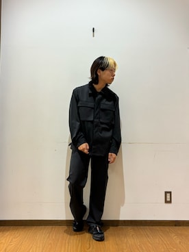 「アイテム（その他アウター）」を使った、koyoさん（メンズ・168cm）の秋コーディネート