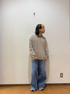 「アイテム（スウェット）」を使った、koyoさん（メンズ・168cm・10代）の秋コーディネート