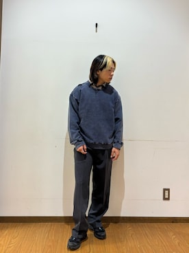 「アイテム（スウェット）」を使った、koyoさん（メンズ・168cm・10代）の秋コーディネート