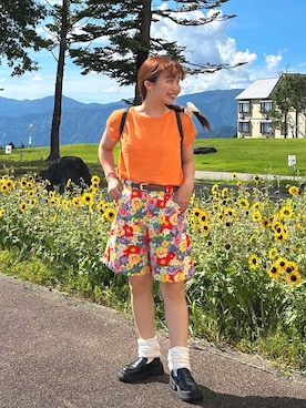 「アイテム（シューズ小物/雑貨）」を使った、Bettyさん（レディース・150cm）の夏コーディネート