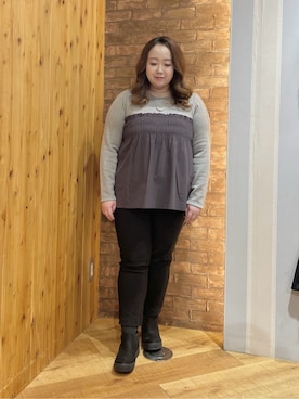 Risaさん(レディース・155cm)の冬コーディネート