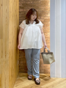 Risaさん(レディース・155cm)の夏コーディネート