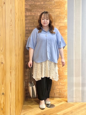 Risaさん（レディース・155cm）の春コーディネート