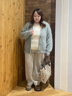 Risaさん(レディース・155cm)の冬コーディネート