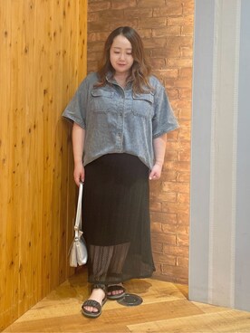 Risaさん(レディース・155cm)の夏コーディネート